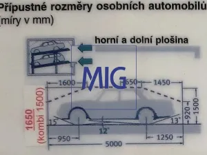 Pronájem garážového stání, Brno, Rumiště, 13 m2