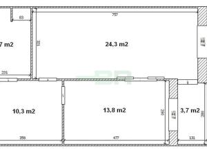 Pronájem bytu 2+kk, Praha - Troja, K sadu, 59 m2