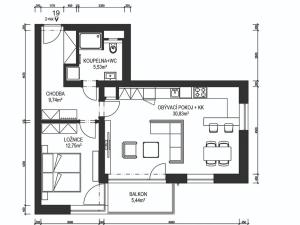 Prodej bytu 2+kk, Ústí nad Orlicí, 63 m2