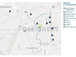 Pronájem bytu 2+1, Brno, Dornych, 50 m2