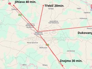 Prodej bytu 3+1, Moravské Budějovice, Husova, 75 m2