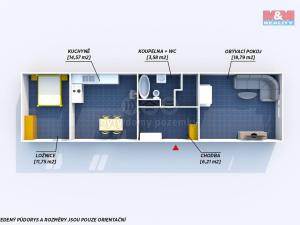 Prodej chalupy, Mlečice - Skoupý, 55 m2