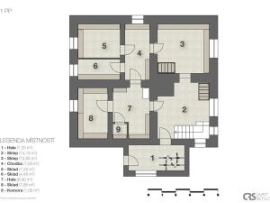 Prodej rodinného domu, Kopidlno, Hilmarova, 207 m2