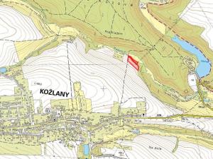 Prodej pole, Kožlany, 5502 m2