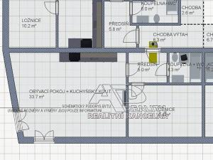 Pronájem bytu 2+kk, České Budějovice, Fráni Šrámka, 59 m2