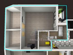 Pronájem bytu 3+kk, České Budějovice, Fráni Šrámka, 66 m2