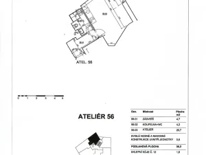Prodej kanceláře, Praha - Vysočany, Jandova, 83 m2