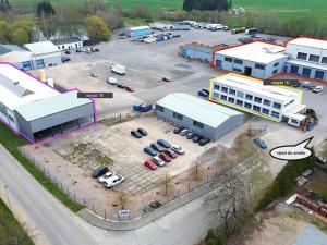 Pronájem výrobních prostor, Lišov, Hůrecká, 350 m2