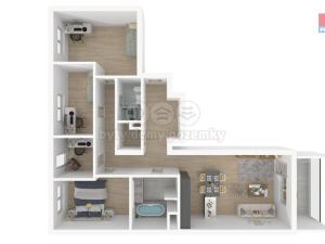Prodej bytu 4+kk, Praha, V Horkách, 102 m2