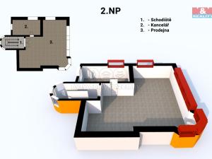 Prodej obchodního prostoru, Uherské Hradiště, Tř. Maršála Malinovského, 300 m2