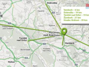 Pronájem bytu 2+1, Rychnov nad Kněžnou, Jiráskova, 59 m2