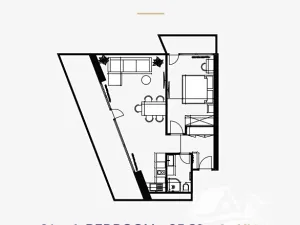 Prodej bytu 2+kk, Batumi (ბათუმი), Gruzie, 80 m2