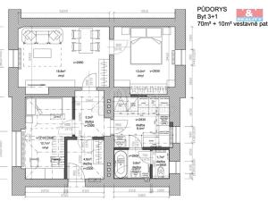 Pronájem bytu 3+1, Nové Strašecí, Nádražní, 70 m2