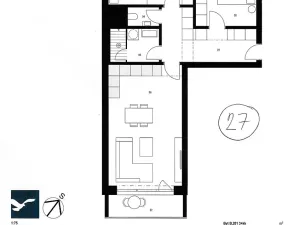 Pronájem bytu 3+kk, Benešov, 102. pluku, 67 m2