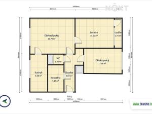 Prodej bytu 3+1, Rýmařov, Příkopy, 71 m2
