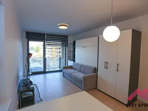 Pronájem bytu 1+kk, Praha - Karlín, U Mlýnského kanálu, 36 m2