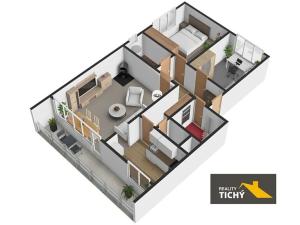 Prodej bytu 3+1, Slavoňov, 78 m2