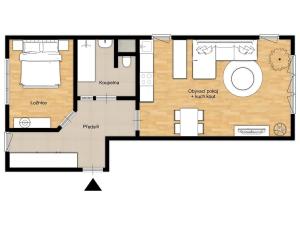 Prodej bytu 2+kk, Beroun, Nad Paloučkem, 56 m2