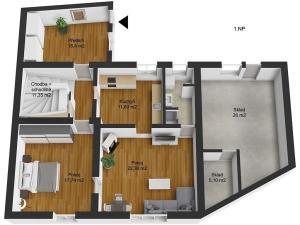 Prodej obchodního prostoru, Odolena Voda, Květnová, 220 m2