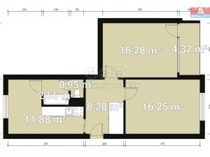 Prodej bytu 2+1, Plzeň - Lobzy, Sousedská, 58 m2