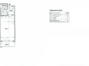 Pronájem bytu 1+kk, Praha - Hloubětín, Poděbradská, 37 m2