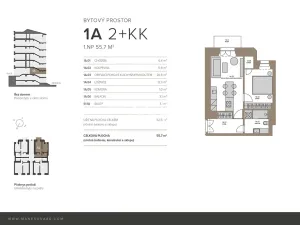 Pronájem bytu 2+kk, Praha - Vinohrady, Mánesova, 46 m2