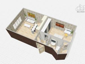 Pronájem bytu 2+kk, Praha - Smíchov, Ke Koulce, 51 m2
