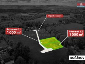 Prodej pozemku pro bydlení, Český Těšín - Koňákov, 1000 m2
