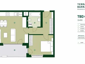 Prodej bytu 2+kk, Praha - Hlubočepy, Silurská, 56 m2
