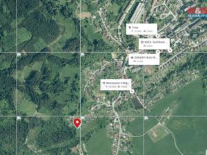 Prodej zahrady, Větřní, Modřínová, 1133 m2