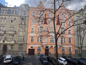 Pronájem bytu 1+kk, Praha - Vinohrady, Mánesova, 42 m2