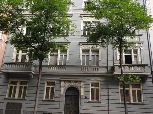 Pronájem bytu 1+kk, Praha - Vinohrady, Mánesova, 42 m2