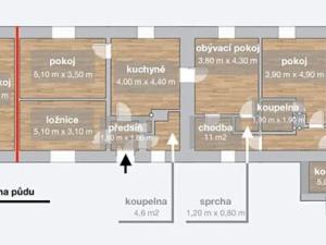 Prodej vícegeneračního domu, Chocenice, 280 m2