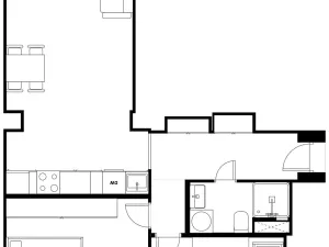Prodej bytu 3+kk, Praha - Strašnice, V předpolí, 55 m2