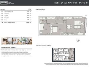 Pronájem bytu 1+kk, Praha - Karlín, Pobřežní, 65 m2