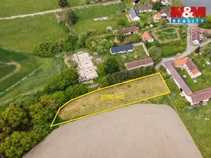 Prodej pozemku pro bydlení, Albrechtice nad Vltavou - Údraž, 2590 m2