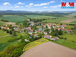 Prodej pozemku pro bydlení, Albrechtice nad Vltavou - Údraž, 2590 m2