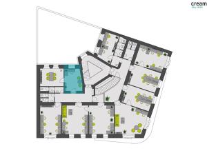 Pronájem kanceláře, Hradec Králové, náměstí Svobody, 15 m2