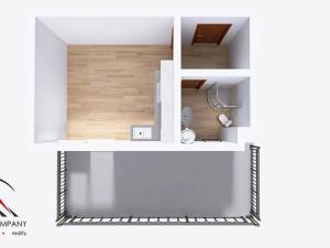 Pronájem bytu 1+kk, Ostrava, Palackého, 21 m2