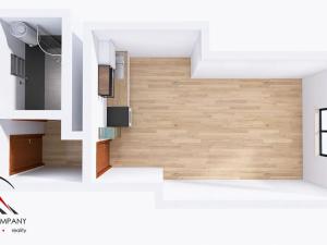 Pronájem bytu 1+kk, Ostrava, Palackého, 29 m2
