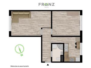 Pronájem bytu 2+1, Ostrava, Výškovická, 56 m2