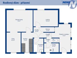 Prodej rodinného domu, Bystřice, 77 m2