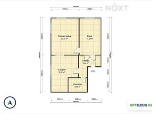Pronájem bytu 2+kk, Šumperk, Langrova, 67 m2