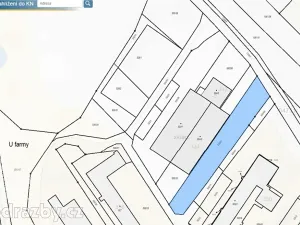 Dražba komerčního pozemku, Bělotín, 2172 m2