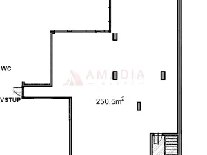 Pronájem kanceláře, Praha - Karlín, Sokolovská, 250 m2