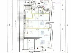 Pronájem kanceláře, Šumperk, nám. Míru, 200 m2