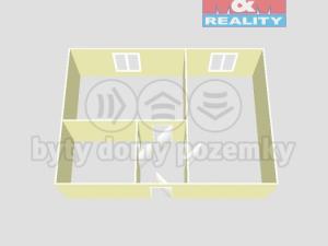 Pronájem bytu 1+1, Pardubice - Bílé Předměstí, Na Okrouhlíku, 30 m2