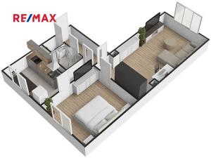 Prodej bytu 2+1, Praha - Žižkov, Hartigova, 52 m2