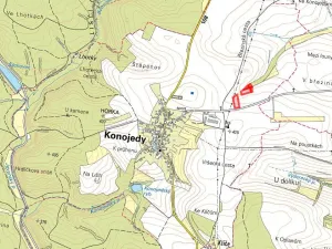 Prodej pole, Konojedy, 13184 m2
