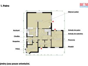 Prodej rodinného domu, Praha - Modřany, Vojtova, 328 m2